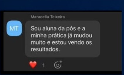 Depoimento de Maracélia Teixeira sobre os resultados na prática