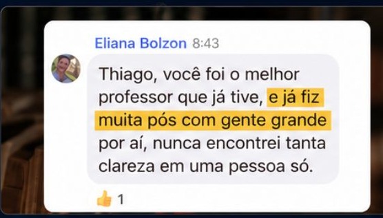 Depoimento de Eliana Bolzon sobre a pós-graduação em ACT